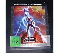 Thor Love And Thunder Limited Steelbook 4K UHD Blu Ray + Blu Ray New & OVP