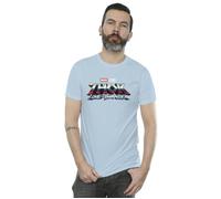 Thor Love And Thunder Logo T-Shirt Marvel Baby Blue XXL