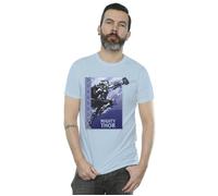 Thor Love And Thunder Mighty Thor T-Shirt Marvel Baby Blue XXL