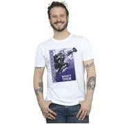 Thor Love And Thunder Mighty Thor T-Shirt Marvel White 4XL