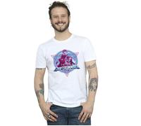 Thor Love And Thunder Neon Badge T-Shirt Marvel White 4XL