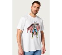 Thor Men's Arms Folded Pose Marvel T-Shirt in White | Size: Large Thor White L