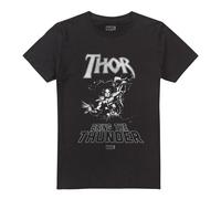 Thor Men's Bring The Thunder T-Shirt Black | Size: Small Thor Black S