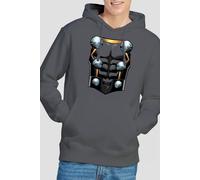Thor Men's Costume Hoodie Charcoal | Size: Large Thor Charcoal L