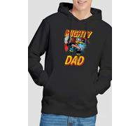 Thor Men's Mighty Dad Hoodie Black | Size: Small Thor Black S