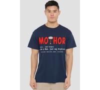 Thor Men's Mother'S Day Mo T-Shirt Navy | Size: Large Thor Navy L