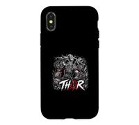 THOR Norse God Viking Warrior Mjolnir Lightning Case for iPhone X/XS
