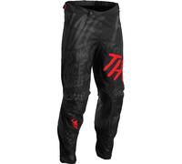 Thor Pulse Counting Sheep Motocross Pants, black/red, size 28
