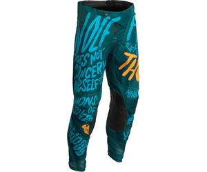 Thor Pulse Counting Sheep Youth Motocross Pants, blue-orange, size 26
