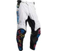 Thor Pulse Fast Boyz Youth Motocross Pants, white, size XS for Men