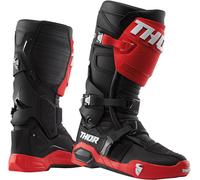 Thor Radial Motocross Boots, black-red, size 48 for Men