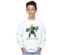 Thor Ragnarok Come At Me Bro Sweatshirt Marvel White 5-6 Years