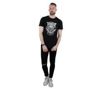 Thor: Ragnarok Men's Hammer Cotton Logo T-Shirt in Black | Size: 3XL Thor: Ragnarok Black 3XL
