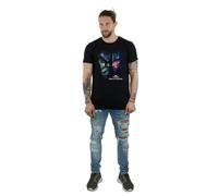 Thor: Ragnarok Men's Hulk Split Face Cotton T-Shirt in Black | Size: 3XL Thor: Ragnarok Black 3XL