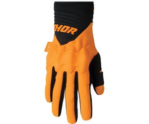 Thor Rebound D3O Motocross Gloves, black-orange, size XL for Men