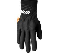 Thor Rebound D3O Motocross Gloves, black-white, size M for Men
