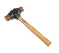 Thor Wood Shaft 50mm DIA Hide Split Faced Hammer