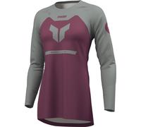 Thor Ridemode Menace Ladies Motocross Jersey, purple, size M