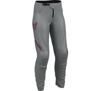 Thor Ridemode Menace Ladies Motocross Pants, grey, size 24