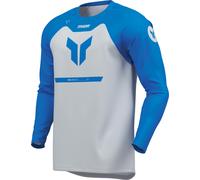 Thor Ridemode Menace Motocross Jersey, white-blue, size M