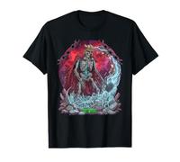 Thor Skeleton God Norse Mythology Heavy Metal Rock Gothic Value Graphic T-Shirt