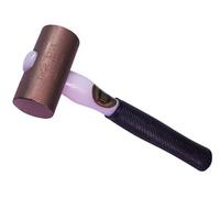 Thor Solid Copper Round Mallet 44mm 1325g Nylon Handle & Rubber Grip THO245705