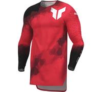 Thor Sportmode Carbon Motocross Jersey, black-red, size L for Men