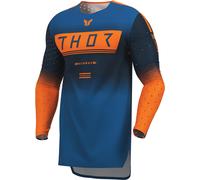 Thor Sportmode Geo Motocross Jersey, blue-orange, size L for Men