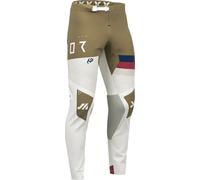 Thor Sportmode League Moto Motocross MX Textile Trouser White / Copper