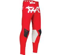 Thor Sportmode Riot Motocross Pants, red/white/black, size 38