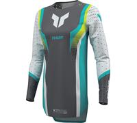 Thor Sportmode Velocity Ladies Motocross Jersey, grey, size XS