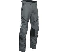 Thor Terrain OTB waterproof Motocross Textile Pants, black-grey, size 34 for Men