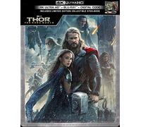 Thor: The Dark World [SteelBook] [Digital Copy] [4K Ultra HD Blu-ray/Blu-ray] [2013]