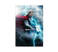 Thor Thor Odinson Chris Hemsworth Movie Universe 4 Canvas Poster Bedroom Decor Sports Landscape Office Room Decor Gift Unframe:12×18inch(30×45cm)