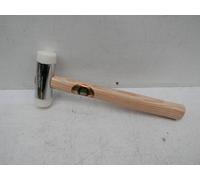 THOR THOREX 32MM WHITE NYLON FACED ASSEMBLY WORK HAMMER WOODEN HANDLE 710