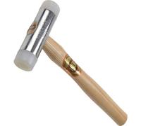 Thor | Thorex Nylon Hammer | Wooden Handle | 25mm | 250g | 12-708N | Replaceable Nylon 6/6 faces provide long-lasting performance for maintenance, assembly and frame construction work.