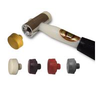 Thor Window Glazing Hammer 710 Mallet with 5 x Soft to Hard Mix Face Pack