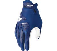 Thor XP Motocross Gloves, white-blue, size S for Men