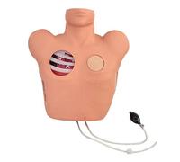Thoracentesis and Drainage Model - Chest Drain Training Anatomy Task Trainer for Medical Teaching and Learning