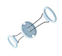 Thoracic Expander for Men, Swivel and Foldable Flywheel with Non-Slip Handle, Fitness Equipment Arms Muscle Exerciser | for Men Women Adults Gym Home Travel