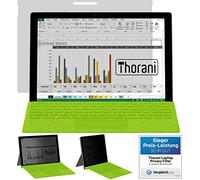 Thorani Privacy Filter Film For Microsoft - Privacy Film Protects Against Unwanted Looks (Transparent, Surface Books 1, 2 & 3 (13.5)