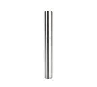 THORENS Classic Nunchaku Kerosene Lighter - Industrial Segmented Solid Metal Petrol Lighter - Unique Hinged Lever-Action Mechanical Lighter in Polished Silver Finish (Fuel Not Included)