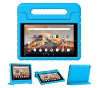 Thoreta for Amazon Fire hd 10 Tablet case Kids 5th/7th/9th Generation 2015/2017/2019 Released, Shockproof Lightweight Protective Cover with Portable Handle Stand for Boys Girls, Blue
