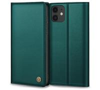 Thorhülle Mobile Phone Case for iPhone 11 Case, Premium Leather Protective Case for iPhone 11 Case Wallet Card Slot Stand Function Flip Case for iPhone 11 Foldable Blue Green