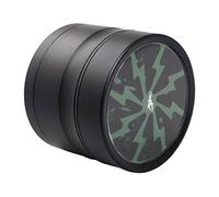 Thorinder 50mm Mini Herb Grinder 4 Piece Color Green Crusher Premium Quality Aluminium with Pollen Catcher&Free Scrapper