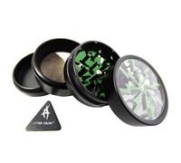 Thorinder Metal Grinder - Premium 4-Part Alloy Construction with Ergonomic Grip for Maximum Grinding Capacity (Green, 50mm)