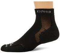 Thorlo Experia No Show Unisex Multi-Activity Socks, Black/Black, Medium