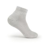 Thorlo Mens Diabetic Moderate Cushion Ankle, Grey, Large