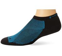 Thorlo Unisex Running Light Cushion Low Cut, Blue Aster/Black, Small