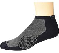 Thorlos Experia Fierce No-Show Micro Mini Socks, White/Black